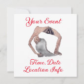  Backboend Yoga Pose Thunder_Cove Kaart (Voorkant)