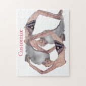  Backboend Yoga Pose Thunder_Cove Legpuzzel (Verticaal)