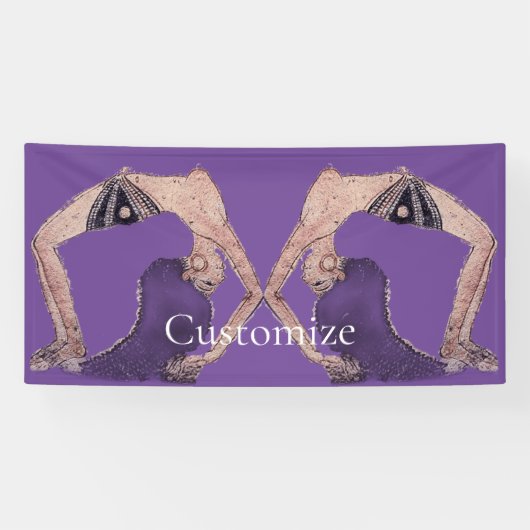 Backboend Yoga Pose Thunder_Cove Spandoek (Horizontaal)