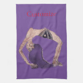 Backboend Yoga Pose Thunder_Cove Theedoek (Verticaal)