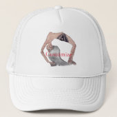 Backboend Yoga Pose Thunder_Cove Trucker Pet (Voorkant)