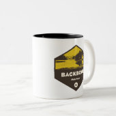 Backbone State Park Iowa Tweekleurige Koffiemok (Voorkant rechts)