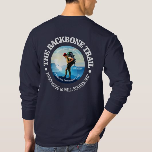 Backbone Trail (C) T-shirt (Achterkant)