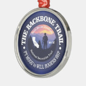 Backbone Trail (rd2) Metalen Ornament (Links)