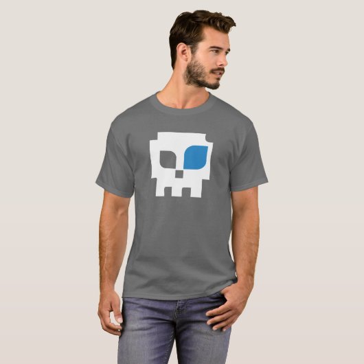 BackBox Linux - Skull T-shirt (Voorkant volledig)