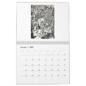 Backbrain-agenda 2026 (dubbele pagina) kalender (Jan 2027)