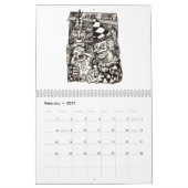 Backbrain Calendar 2024 (Dubbelpagina) Kalender (Feb 2027)