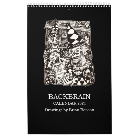 Backbrain Calendar 2024 Kalender (Hoes)
