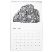 Backbrain Calendar 2026 Kalender (Mar 2026)