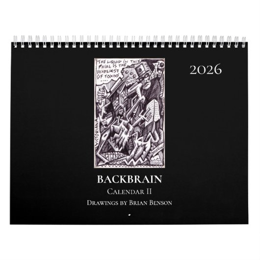 Backbrain Calendar II 2026 Kalender (Hoes)