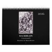Backbrain Calendar II 2026 Kalender (Hoes)