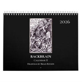 Backbrain Calendar II 2026 Kalender