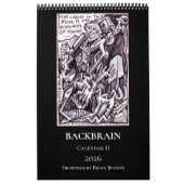 Backbrain Calendar II 2026 (Single Page, Medium) Kalender (Hoes)