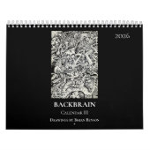 Backbrain Calendar III 2026 (Double Page) Kalender (Hoes)