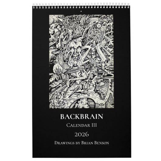 Backbrain Calendar III 2026 (Single Page) Kalender (Hoes)