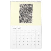 Backbrain Calendar IV 2024, Single Page Kalender (Jan 2027)