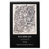 Backbrain Calendar IV 2024, Single Page Kalender (Hoes)