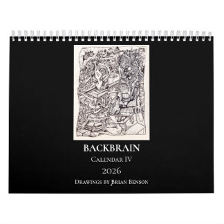 Backbrain Calendar IV 2026 Double-page Kalender