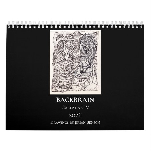 Backbrain Calendar IV 2026 Double-page Kalender (Hoes)