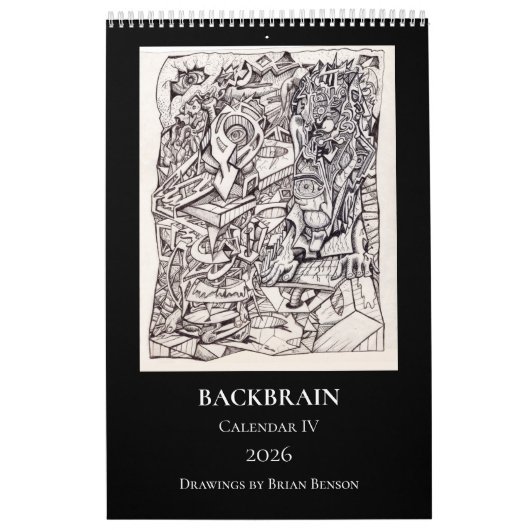 Backbrain Calendar IV 2026, Single-Page Kalender (Hoes)