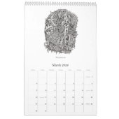 Backbrain Calendar V, 2026, Single Page Kalender (Mar 2026)