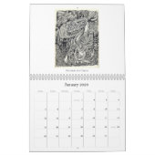 Backbrain Calendar VI, 2026, Double Page Kalender (Jan 2026)