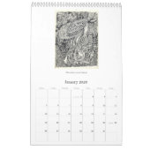 Backbrain Calendar VI, 2026, Single Page Kalender (Jan 2026)