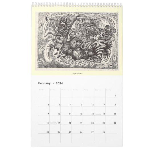 Backbrain Kalender III 2024 (Feb 2026)