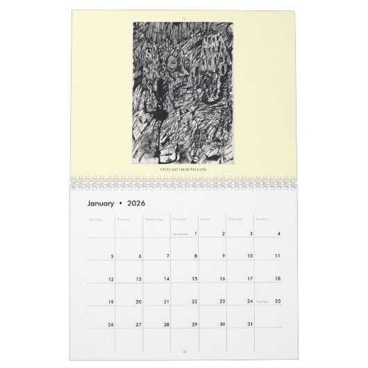 Backbrain Kalender III 2024 (Dubbele pagina) (Jan 2026)