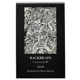 Backbrain Kalender III 2026 (Enkele Pagina)