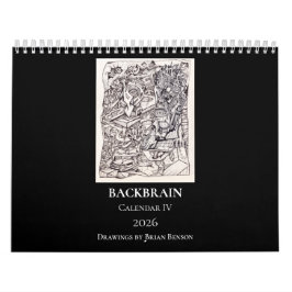 Backbrain Kalender IV 2026 Dubbele pagina
