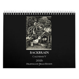 Backbrain Kalender V, 2026, Dubbele Pagina, Medium