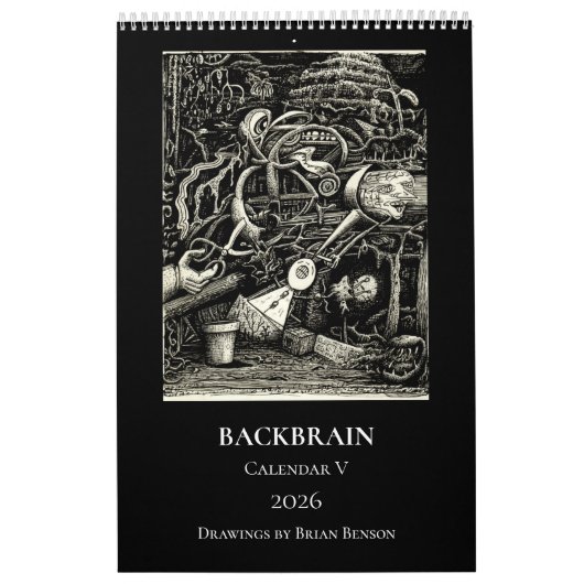 Backbrain Kalender V, 2026, Enkele Pagina (Hoes)