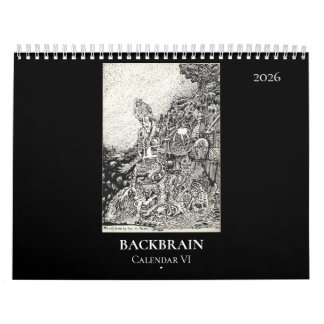 Backbrain Kalender VI, 2026, Dubbele Pagina