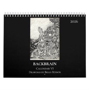 Backbrain Kalender VI, 2026, Dubbele Pagina