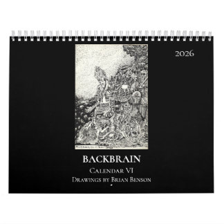 Backbrain Kalender VI, 2026, Dubbele Pagina