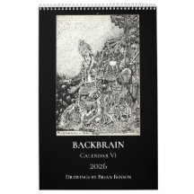 Backbrain Kalender VI, 2026, Enkele Pagina