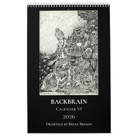 Backbrain Kalender VI, 2026, Enkele Pagina