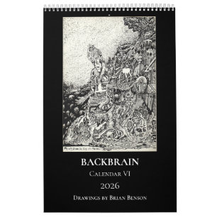 Backbrain Kalender VI, 2026, Enkele Pagina