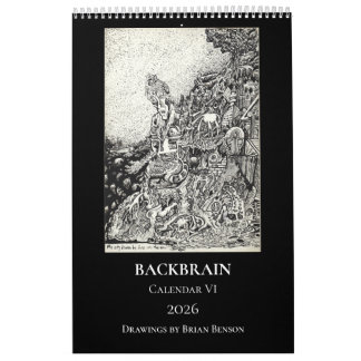 Backbrain Kalender VI, 2026, Enkele Pagina