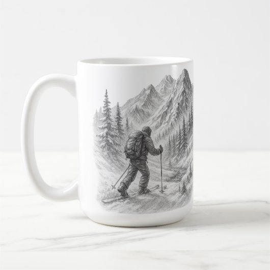 Backcountry Ski Touring Koffiemok (Links)