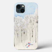 Backcountry skier Case-Mate iPhone case (Achterkant)