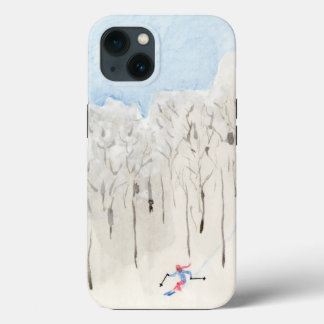 Backcountry skier Case-Mate iPhone case