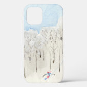 Backcountry skier Case-Mate iPhone case (Achterkant)