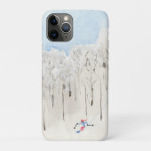 Backcountry skier Case-Mate iPhone case (Achterkant)