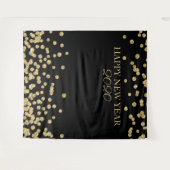 Backdrop - Gold Glitter Confett van de Eve Party v Wandkleed (Voorkant (horizontaal))