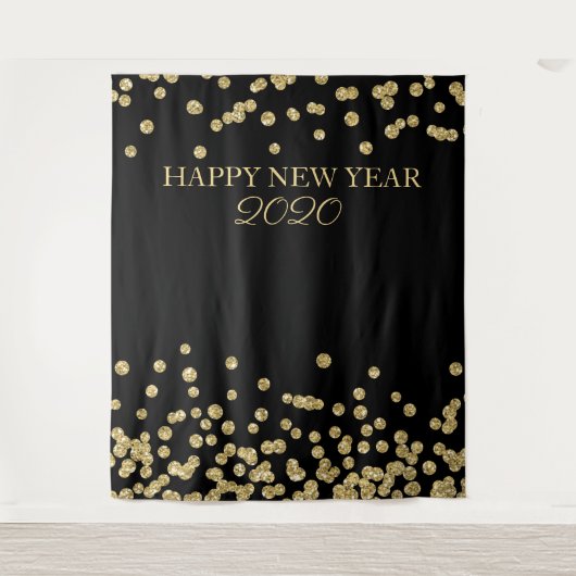 Backdrop - Gold Glitter Confett van de Eve Party v Wandkleed (Voorkant)
