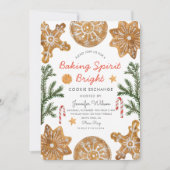Backen Spirit Bright Koekjesruil Feest Kaart (Voorkant)