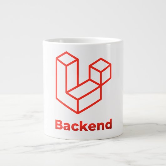 Backend Laravel Grote Koffiekop (Voorkant)