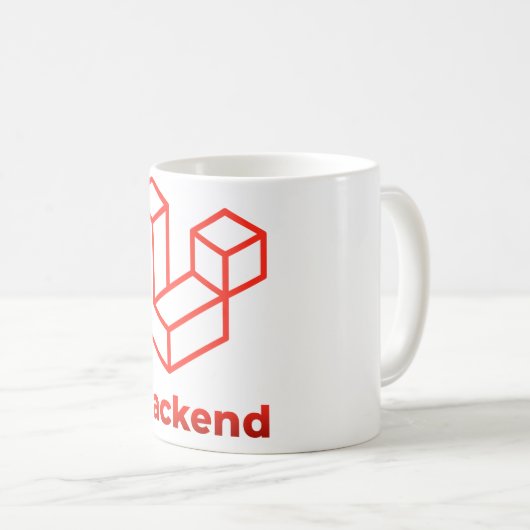 Backend Laravel Koffiemok (Voorkant rechts)